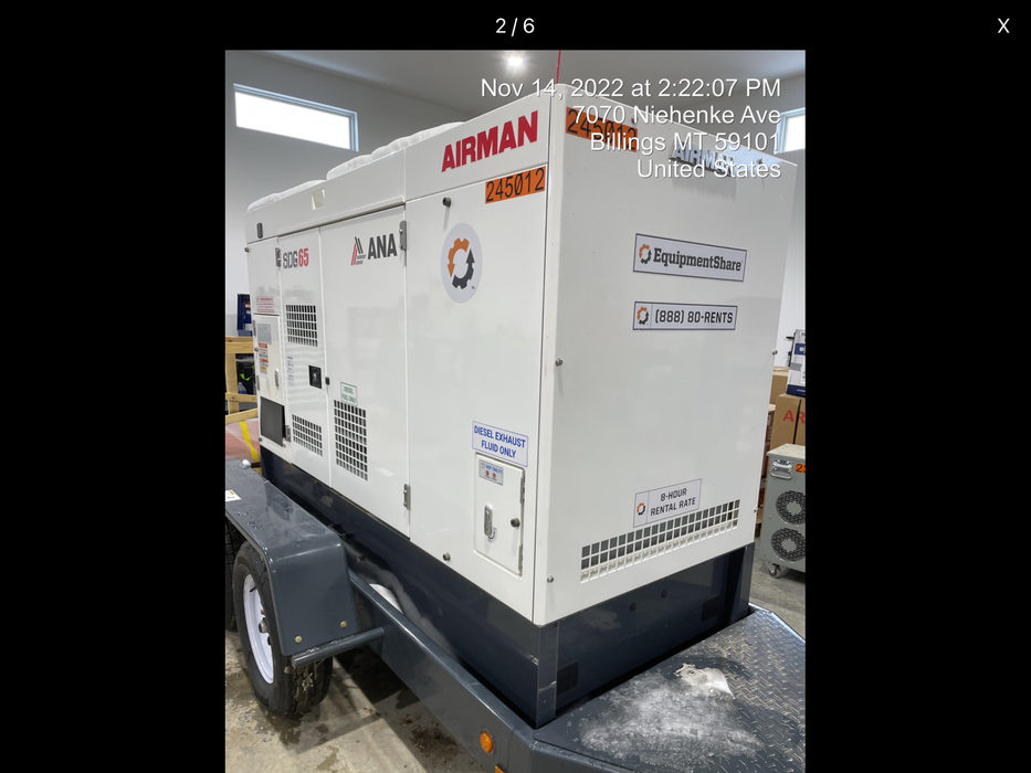 2022 AIRMAN SDG65S-8E1