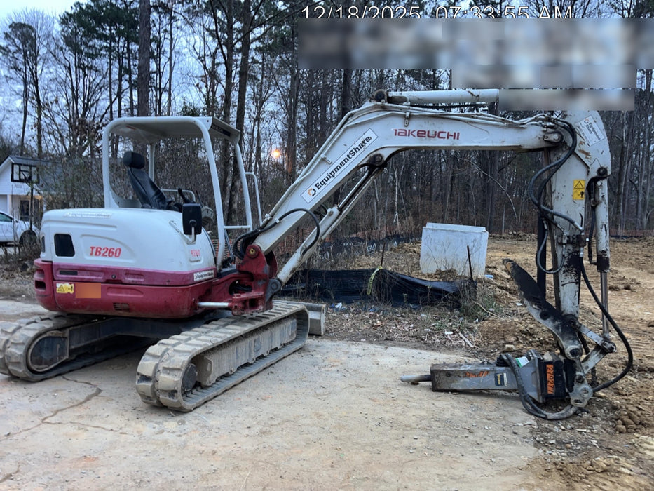2019 TAKEUCHI TB260