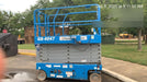 2019 Genie GS-4047 Folding rails with half height swing gate