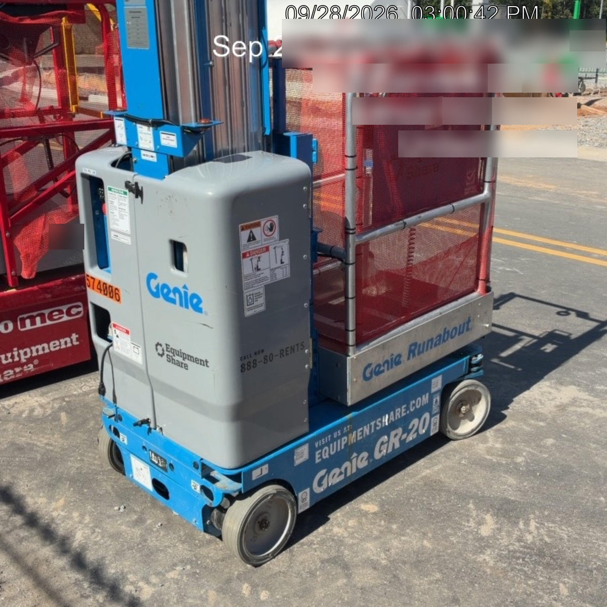 2019 GENIE GR-20