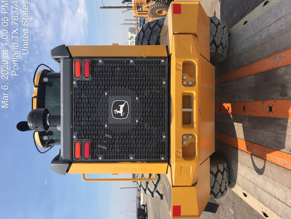 2020 John Deere 644K 4yd Wheel Loader, Cab/Heat/Air, 3 Function Hydraulics, JRB Hydraulic QC, QC 4yd bucket w/smooth cutting edge, QC Carriage, 72" Fork Tines, 5yr/5,000hr Powertrain and Hydraulics extended warranty