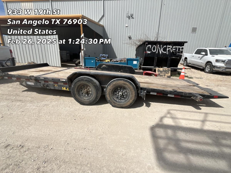 2023 BIG TEX TRAILER 14TL-22