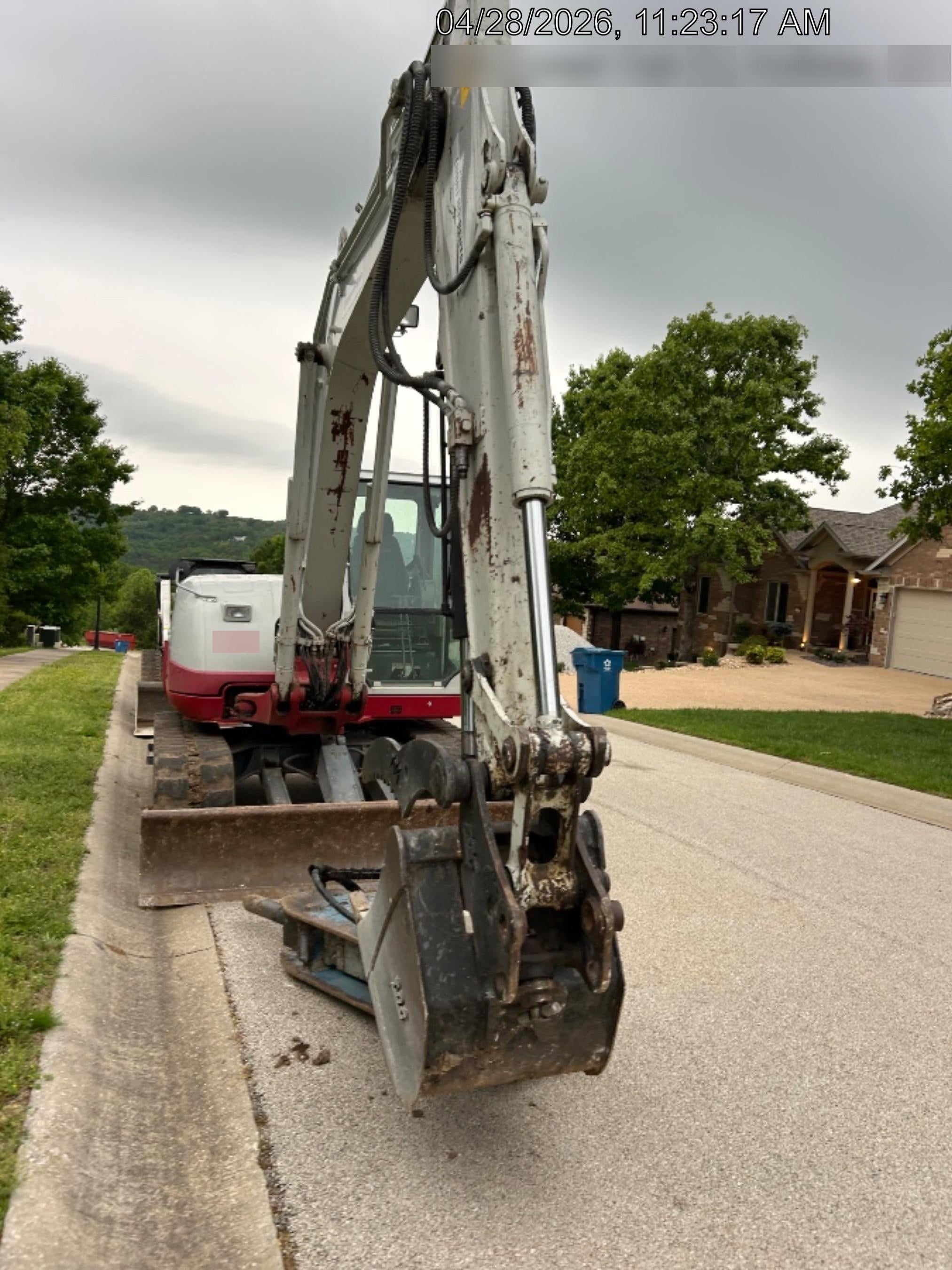 2019 Takeuchi TB290 Takeuchi TB290 Cab/Heat/AC w/Rubber Tracks, Auxiliary Hydraulics, Dozer Blade, Manual QC, 18/24/36" Buckets, Hydraulic Thumb Installed