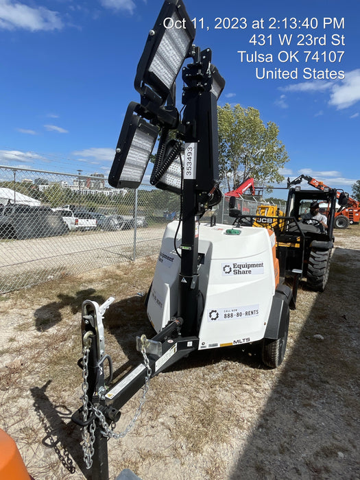 2023 Generac MLT2 Diesel, Flex Switch 120V Input, Powerzone Controller, (4) 320W LED Lights, 4kW Generator, 39.9 Gal Fuel Tank, 2" Ball, T3