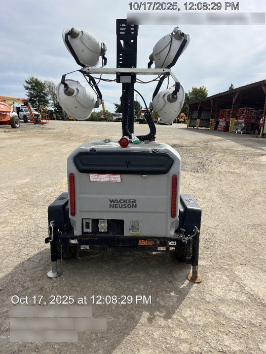 2019 Wacker Neuson LTV6L-MH Wacker Neuson LTV6L Mobile Light Tower w/Fuel Level Sensor Installed