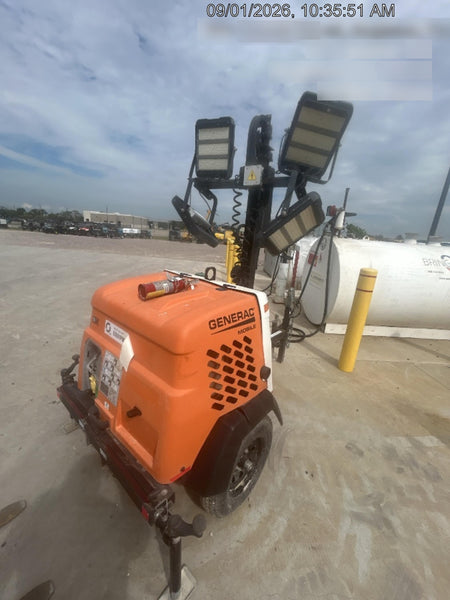 2023 Generac MLT2 Diesel, Flex Switch 120V Input, Powerzone Controller, 
(4) 320W LED Lights, 4kW Generator, 39.9 Gal Fuel Tank, 2" Ball, T3