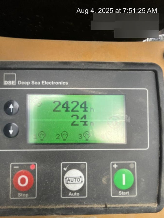 2021 Allmand NLV3GR (4) LED Light Fixture 350W, 23' Vertical Mast, 3kW Prime, Towable, Deep Sea L401, Leveling Jacks, Yanmar T4F 5.8hp