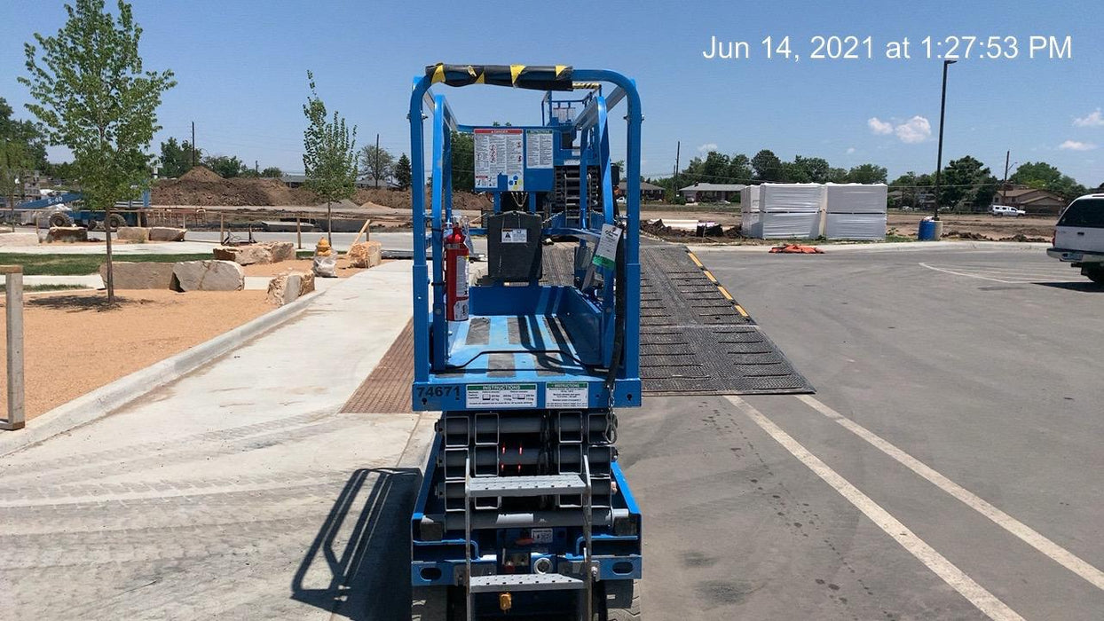 2020 Genie GS-1930 Fixed rails with chain entry gate - Pre A92.20