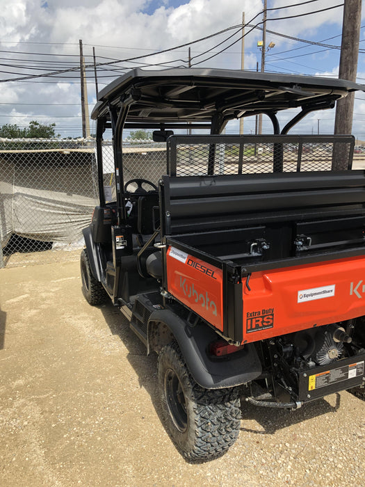 2021 Kubota RTV-X1140W-H Plastic Canopy, Windshield Acrylic Clear, LED Strobe Light, Wire Harness Kit, Back up Alarm