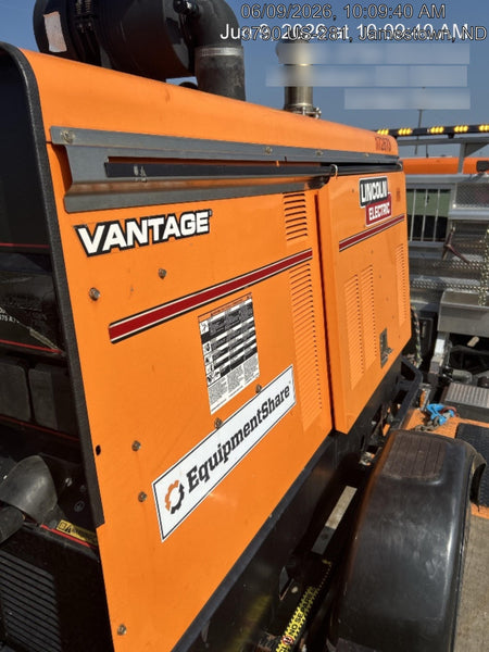 2021 Lincoln Electric Vantage 549X Ready Pak 3, ORANGE (includes trailer, cable rack, fender light kit)
