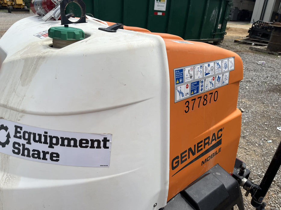 2023 Generac MLT2 Diesel, Flex Switch 120V Input, Powerzone Controller, 
(4) 320W LED Lights, 4kW Generator, 39.9 Gal Fuel Tank, 2" Ball, T3