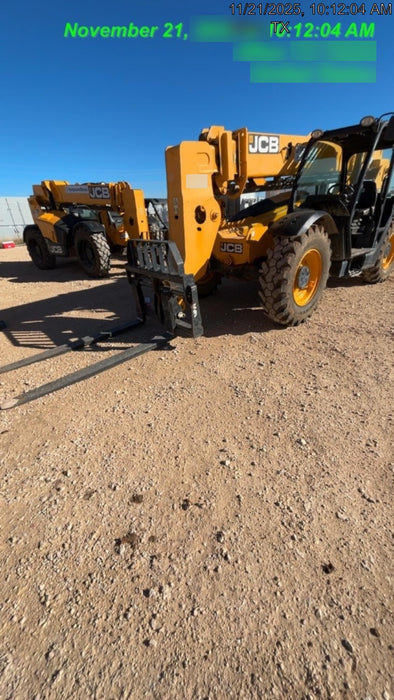 2019 JCB 506-36 Canopy, 74 HP, Foam Filled Tires, STD Worklight, Beacon, Aux Hydraulics, Lifting Eye, Back up Alarm w/48" Carriage/48" Forks