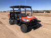 2022 Kubota RTV-X1140W-H Plastic Canopy, Windshield Acrylic Clear, LED Strobe Light, Wire Harness Kit, Back up Alarm