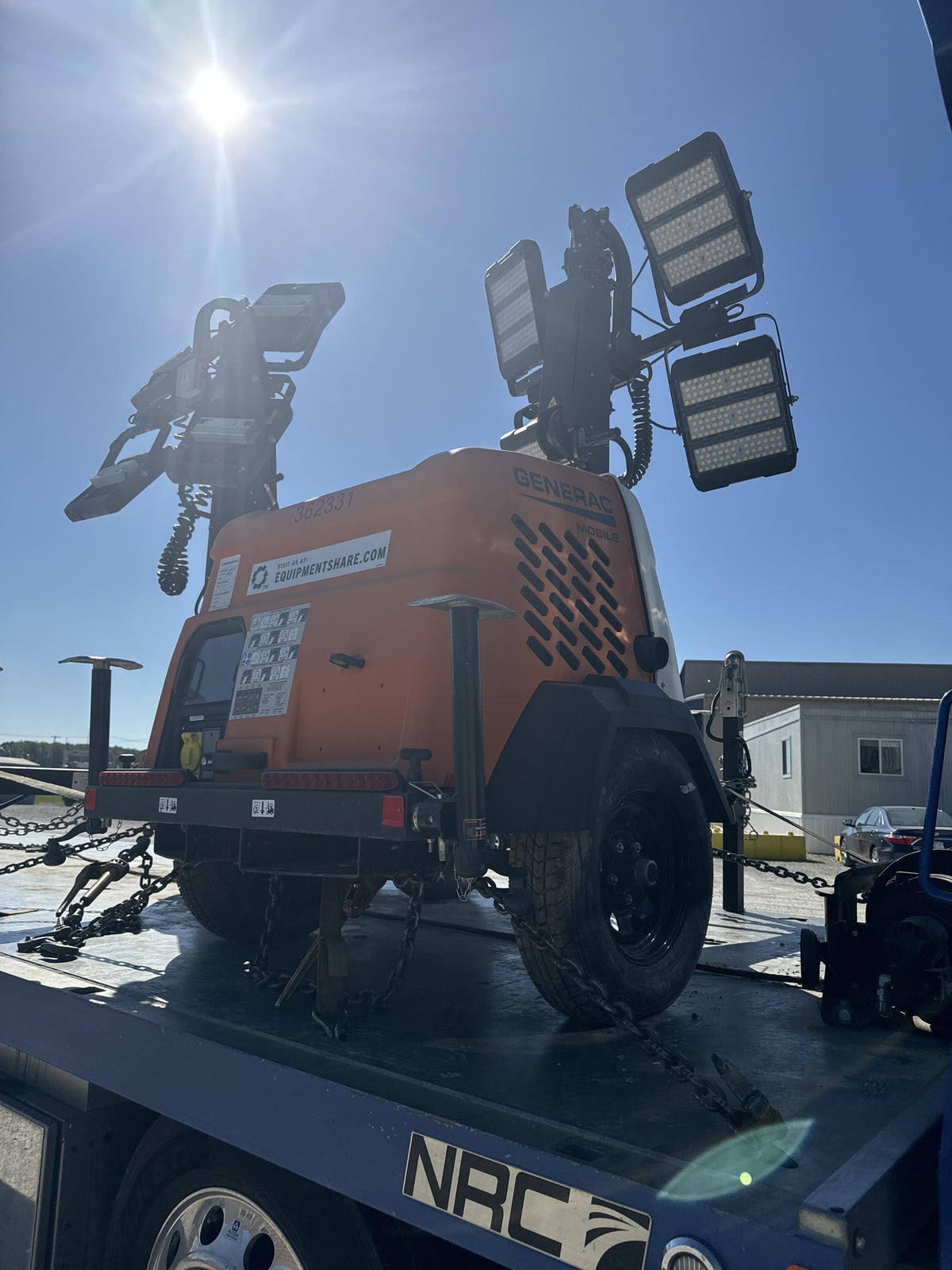 2023 Generac MLT2 Diesel, Flex Switch 120V Input, Powerzone Controller, 
(4) 320W LED Lights, 4kW Generator, 39.9 Gal Fuel Tank, 2" Ball, T3