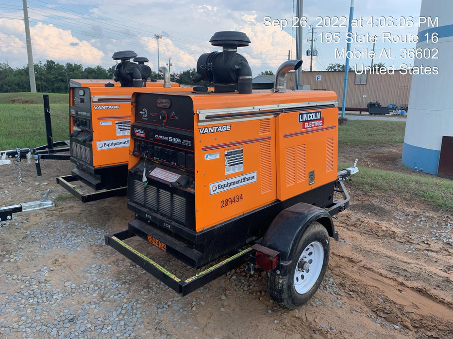 2022 LINCOLN ELECTRIC Vantage 549X