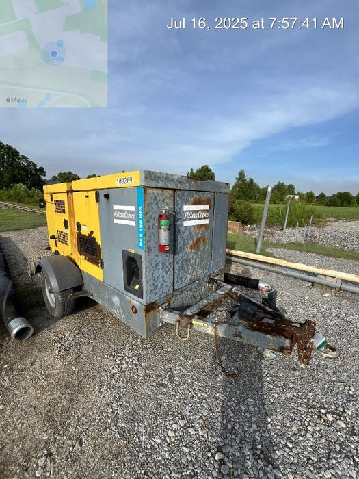 2020 ATLAS COPCO PAS 150 HF CS Enclosed