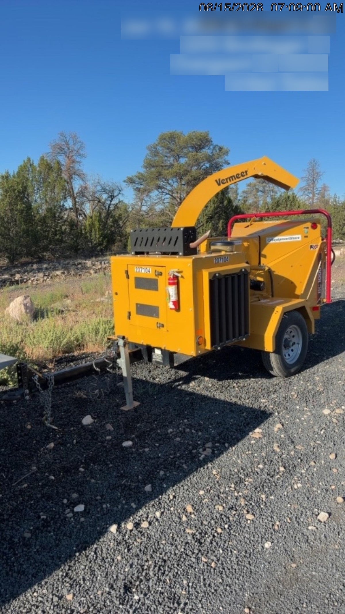 2022 VERMEER BC1000XL Gas