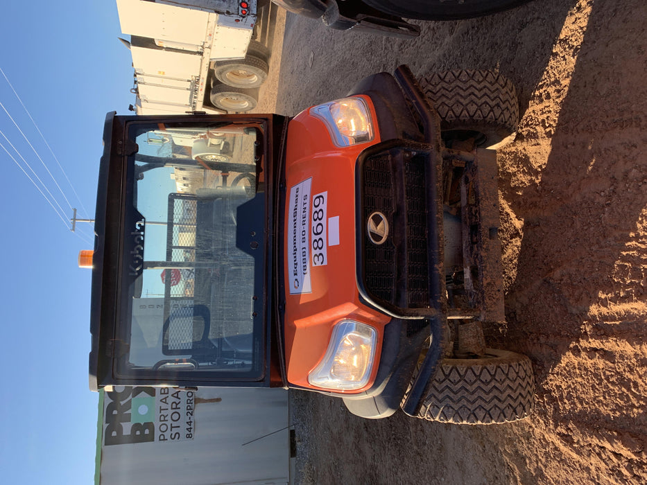 2019 Kubota RTV-X1140W-H 4wd Utility Cart, 4 Seat, Diesel, LED Strobe, Windshield Tempered Glass, Plastic Canopy, Wire Harness Kit, Backup Alarm