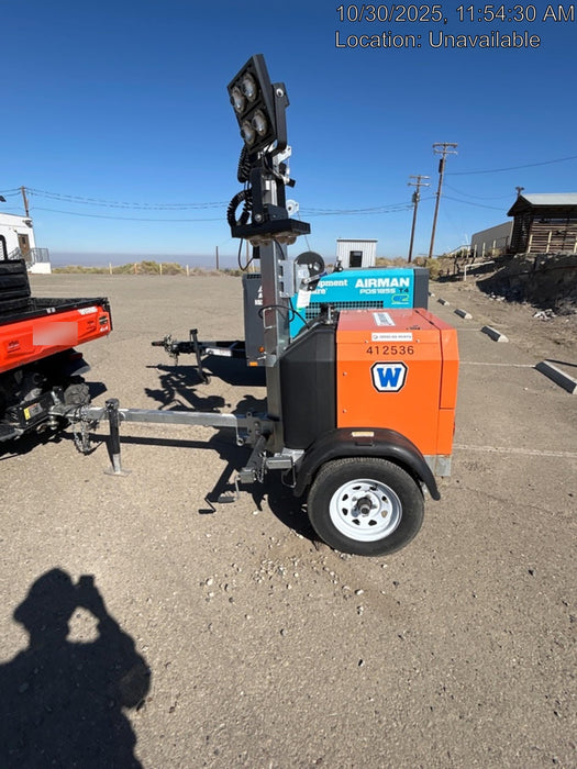 2024 Wanco WLTT-4MM4K Diesel, Deep Sea Controller, Shore Power Plug, Auto Start, (4) 350W LED Floodlights, 4kW Generator, 60 Gal Fuel Tank, 2" Ball, T3