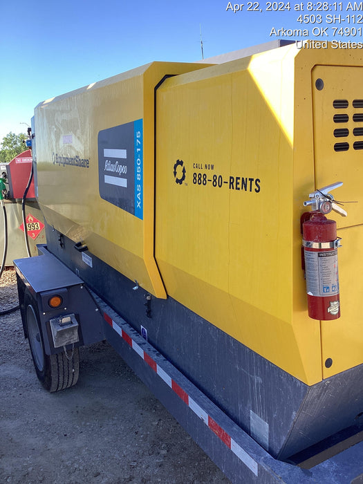 2023 ATLAS COPCO XAS 850