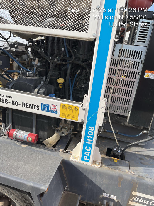2022 ATLAS COPCO PAC H108 JD