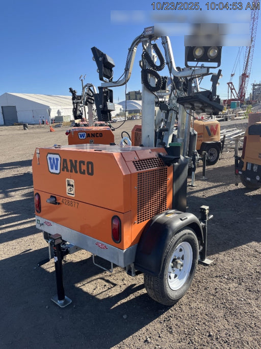 2024 Wanco WLTT-4MM4K Diesel, Deep Sea Controller, Shore Power Plug, Auto Start, (4) 350W LED Floodlights, 4kW Generator, 60 Gal Fuel Tank, 2" Ball, T3