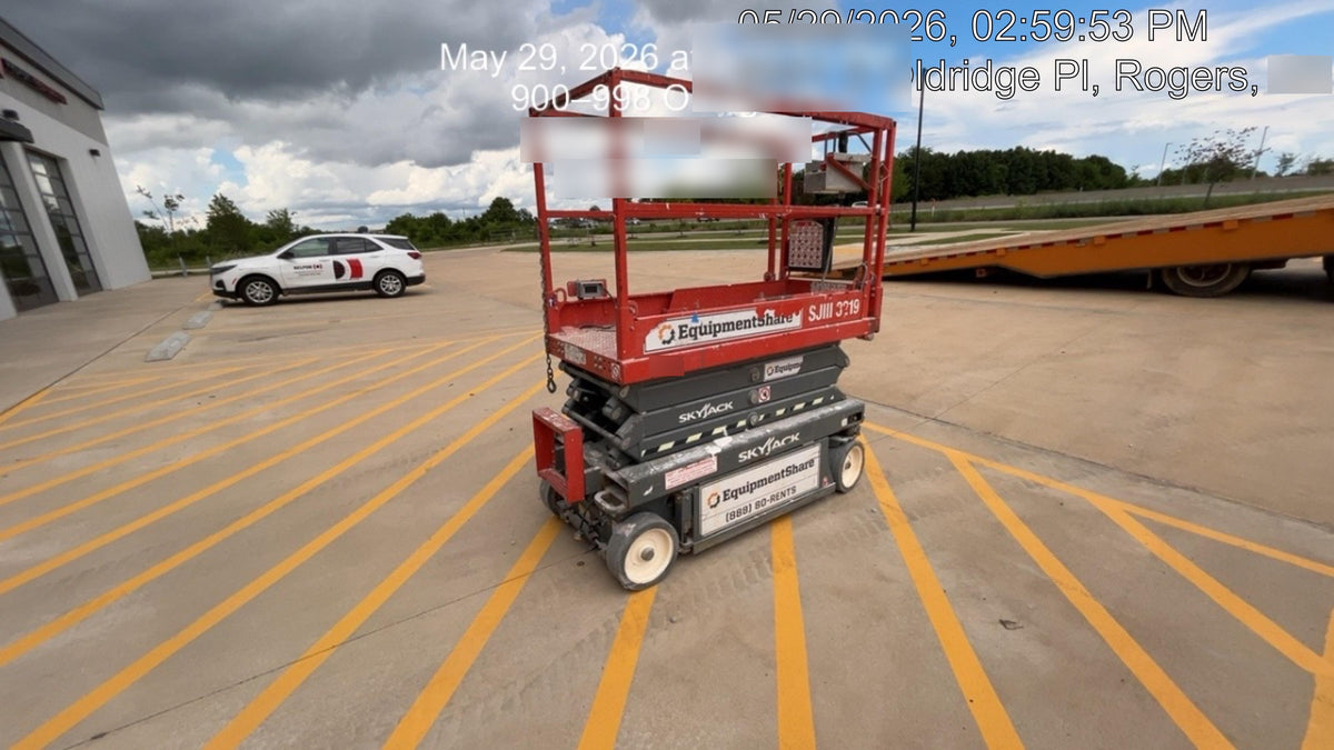 2019 Skyjack SJIII-3219 Standard Options, Trojan Batteries
