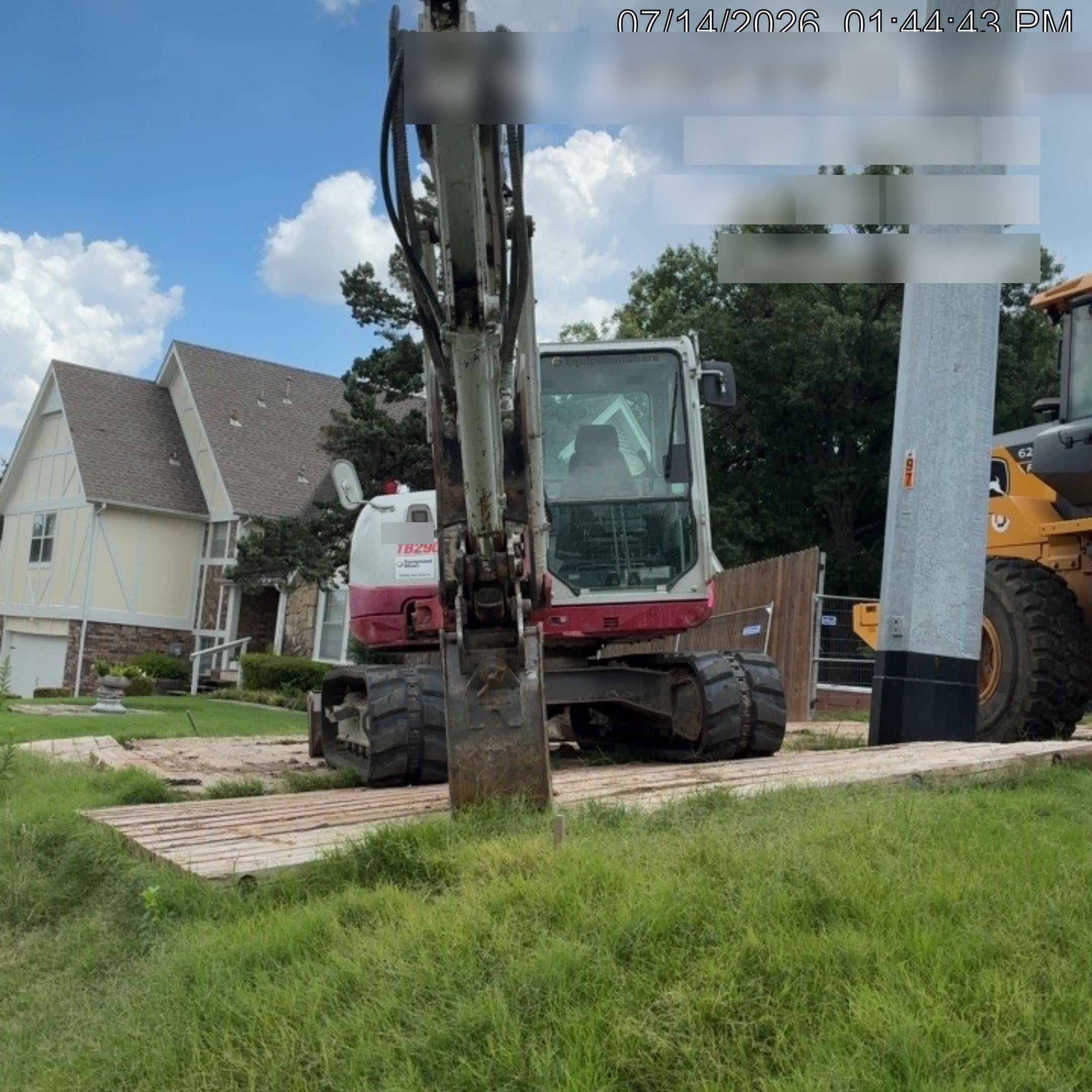 2019 Takeuchi TB290 Cab/Heat/AC Rubber tracks, Dozer blade, Travel alarm, Auxiliary hydraulics w/Manual QC, Hydraulic thumb, 18", 24", and 36" Buckets