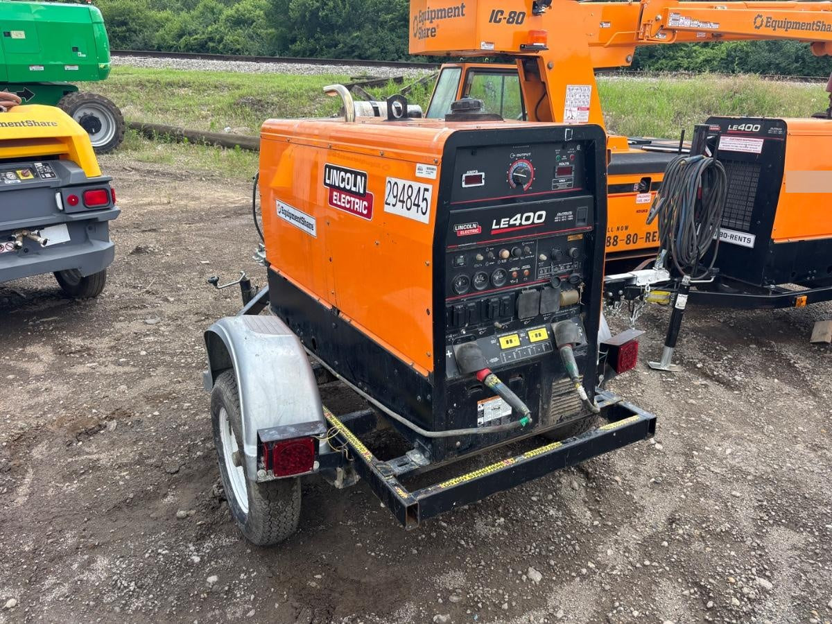 2023 Lincoln Electric LE400 Kubota V1505, Trlr, Cable Rack, Light Kit, ES Decals, T3