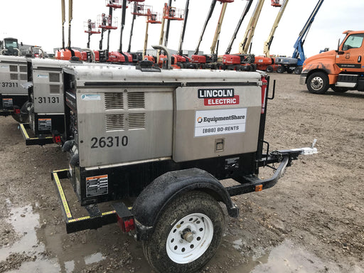 2019 Lincoln Electric Vantage 322 Lincoln Vantage 322 Welder w/Trailer, Light Kit, Cable Rack