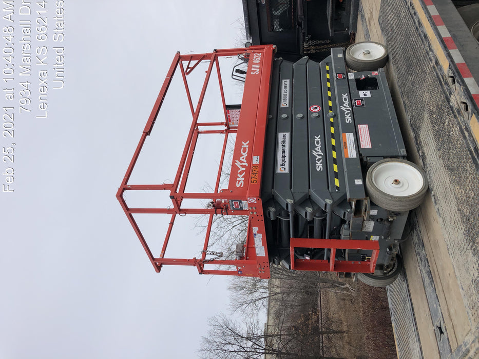 2018 Skyjack SJIII-4632 Standard Rental Specs