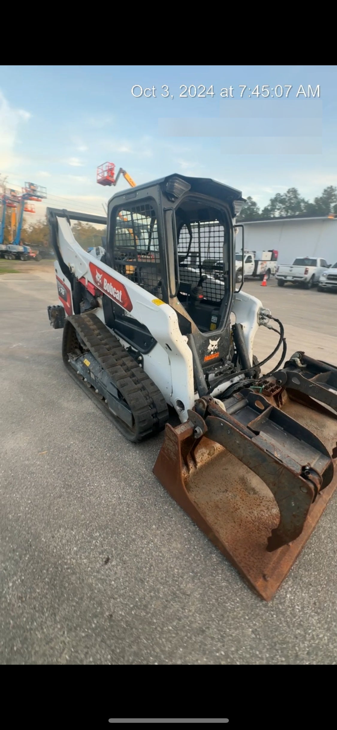 2018 PALADIN 76" Scrap Grapple Bucket - Paladin