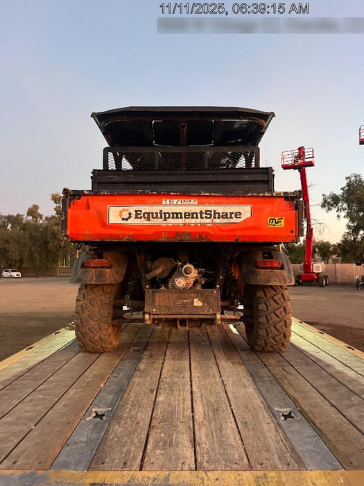 2021 Kubota RTV-X1140W-H Plastic Canopy, Windshield Acrylic Clear, LED Strobe Light, Wire Harness Kit, Back up Alarm
