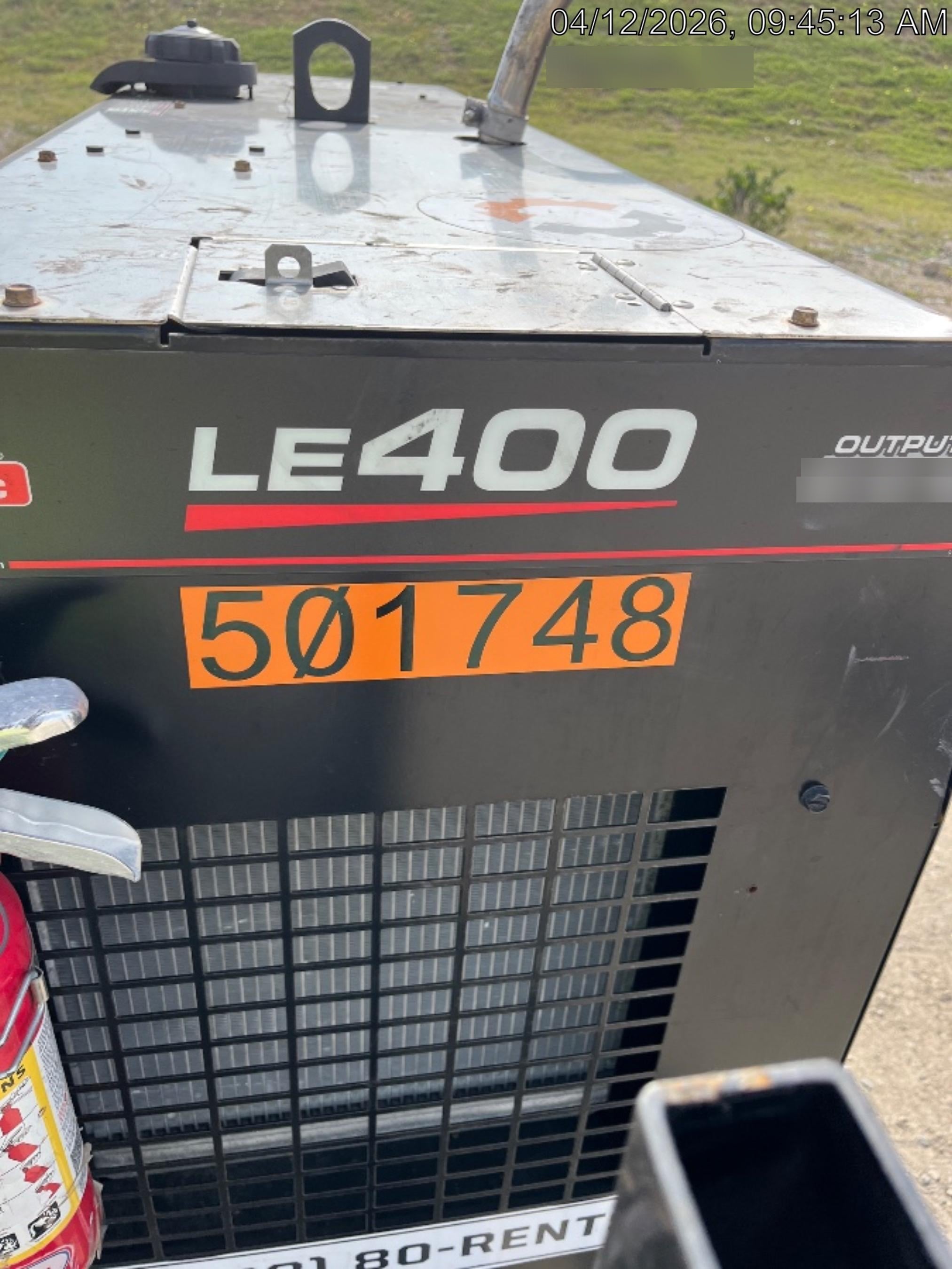 2025 LINCOLN ELECTRIC LE400