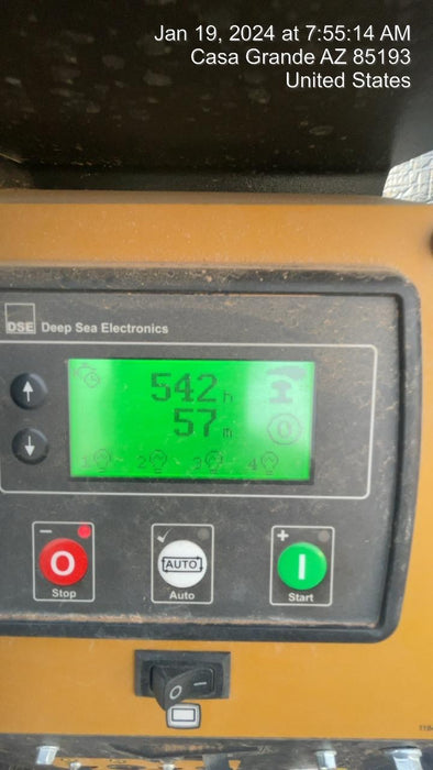 2022 Allmand NLV3GR (4) LED Light Fixture 350W, 23' Vertical Mast, 3kW Prime, Towable, Deep Sea L401, Leveling Jacks, Yanmar T4F 5.8hp