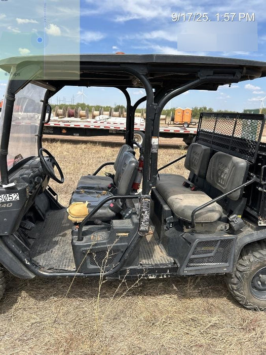 2021 Kubota RTV-X1140W-H Plastic Canopy, Windshield Acrylic Clear, LED Strobe Light, Wire Harness Kit, Back up Alarm