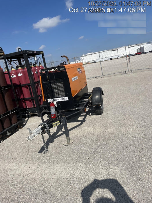 2022 Lincoln Electric LE400 Kubota V1505, Trlr, Cable Rack, Light Kit, ES Decals, T3