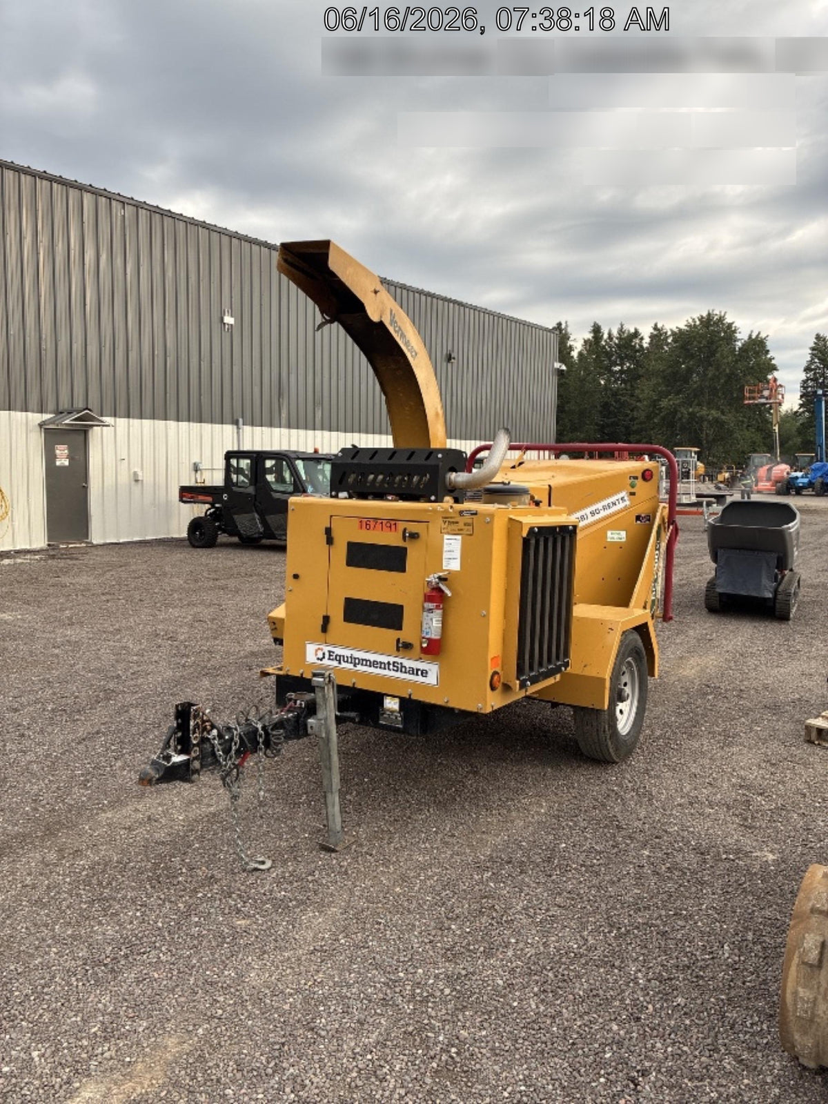 2021 VERMEER BC1000XL Diesel