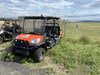 2020 Kubota RTV-X1140W-H 4WD utility cart -LED strobe -Windshield tempered glass -Plastic canopy -Wire harness kit -Backup alarm