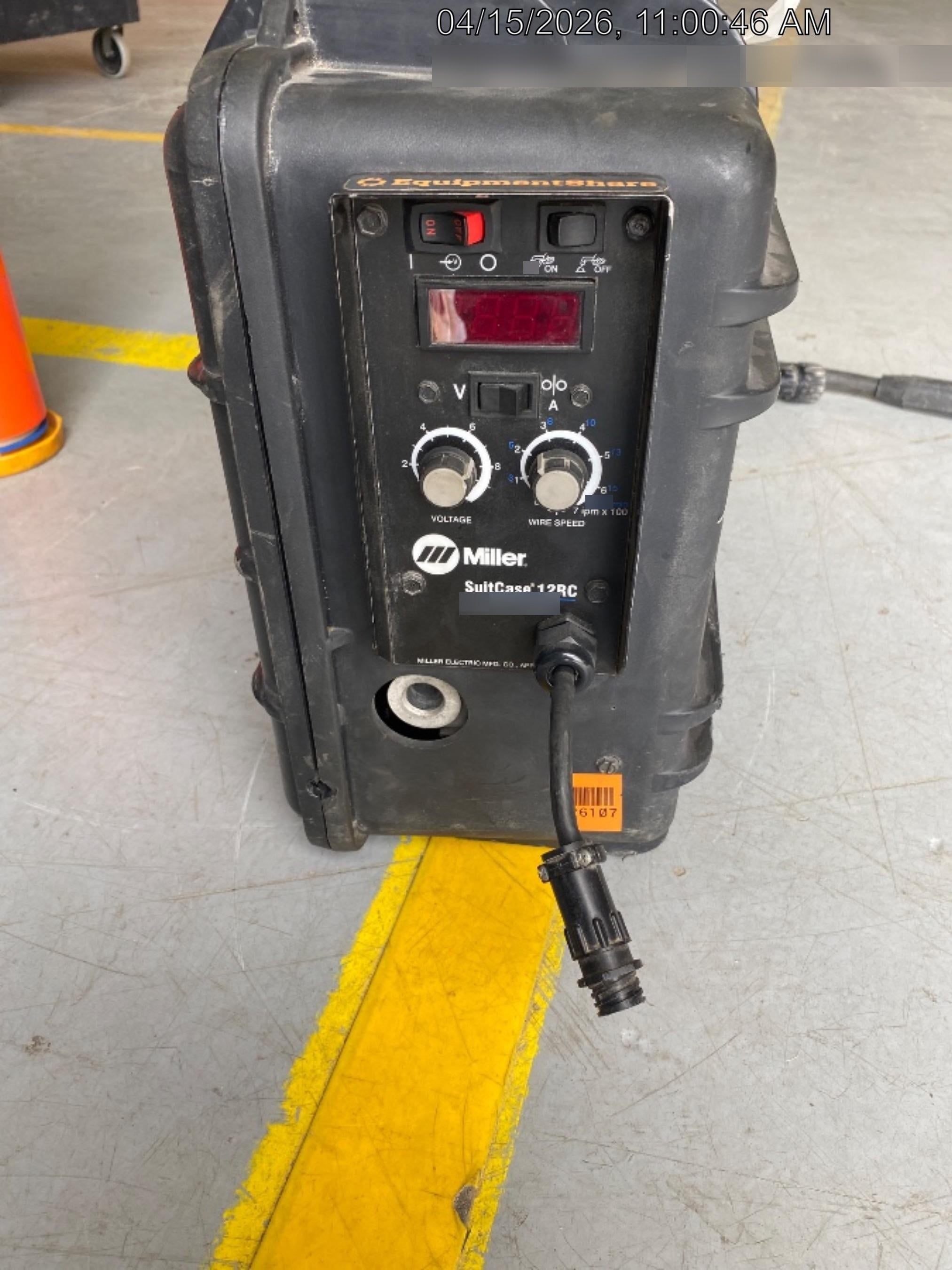 2021 MILLER ELECTRIC SUITCASE 12RC