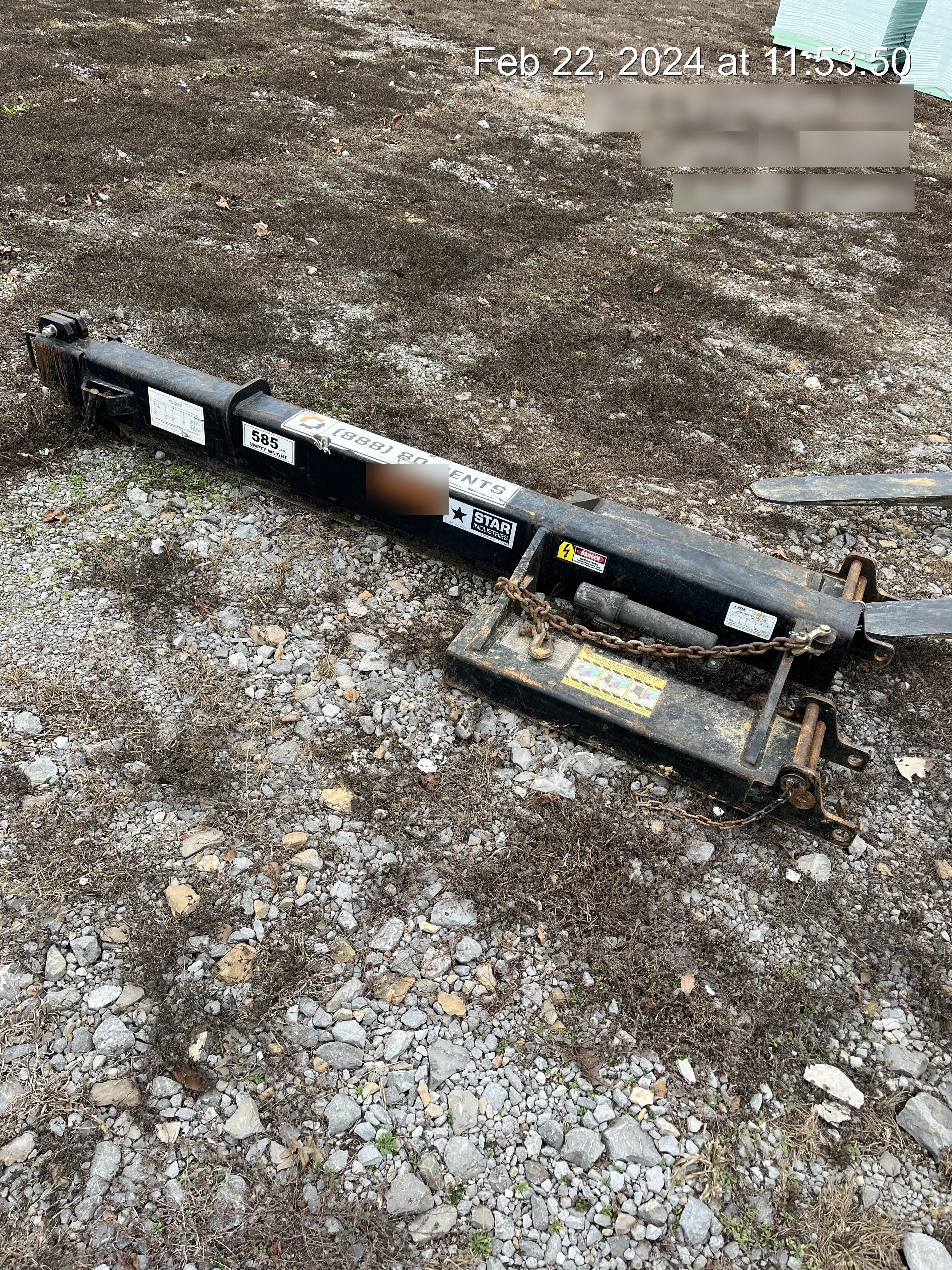 2020 STAR INDUSTRIES M1360B - Star JIB Boom
