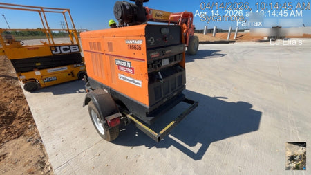 2021 Lincoln Electric Vantage 549X Ready Pak 3, ORANGE (includes trailer, cable rack, fender light kit)
