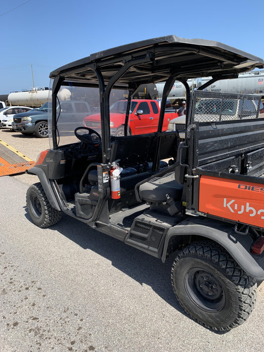 2021 Kubota RTV-X1140W-H Plastic Canopy, Windshield Acrylic Clear, LED Strobe Light, Wire Harness Kit, Back up Alarm