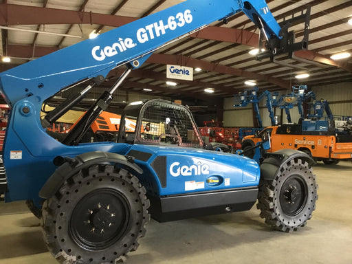2017 Genie GTH-636 Genie GTH636, Solid RT Tires, T4F, worklights (LED, rear), Open ROPS