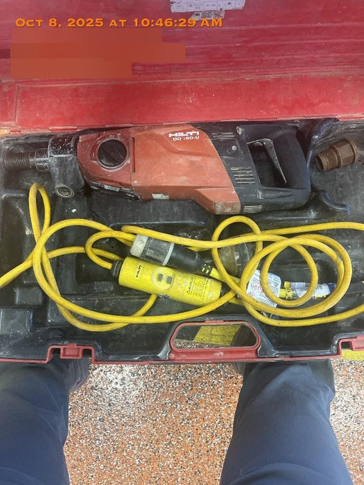 2019 HILTI DD150U