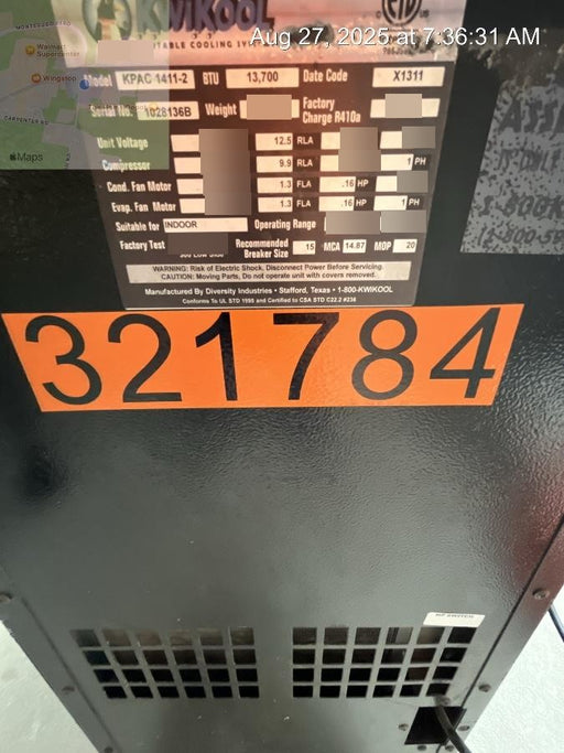 2023 KWIKOOL KPAC1411-2