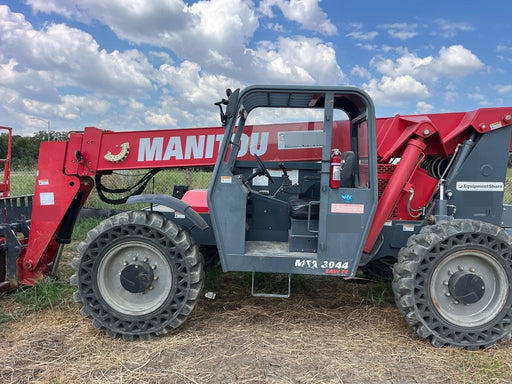 2018 Manitou MTA8044 MTA 8044 - 74 HP T4, Canopy, Worklights/Strobe, Beacon, 66" Carriage, 48" Forks, Solid Tires, Lift Hook, Aux Hydraulics