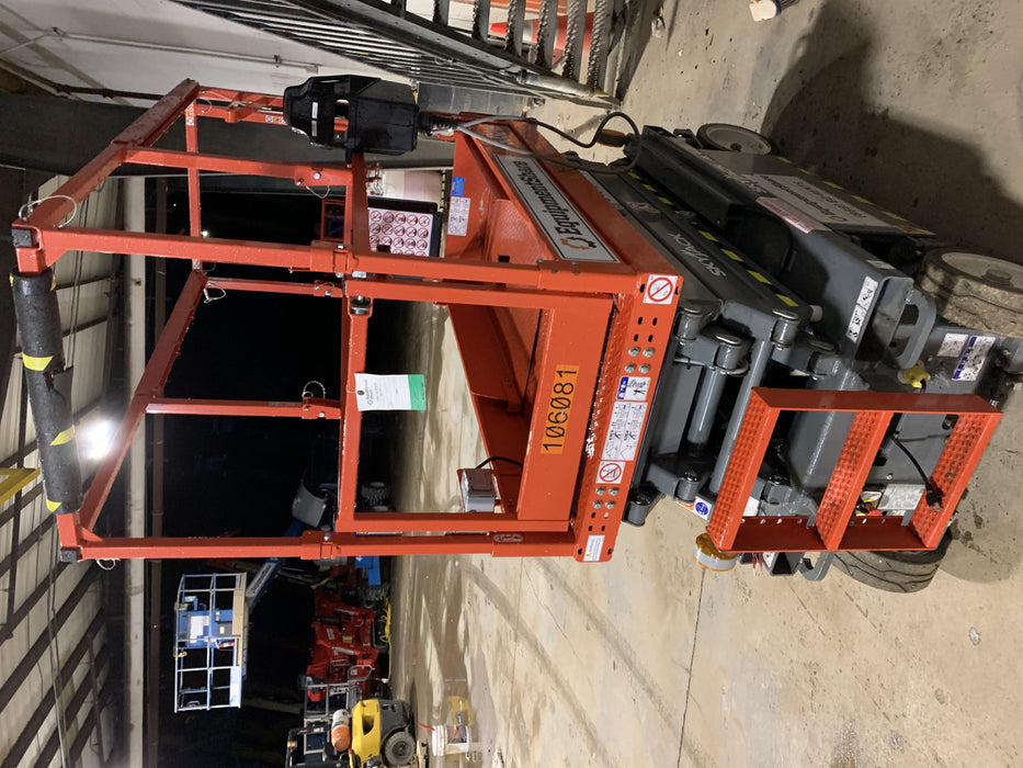 2020 Skyjack SJIII-3219 Solid NM Tires, Half height spring hinged entry gate, Dual Beacons, 800W Inverter