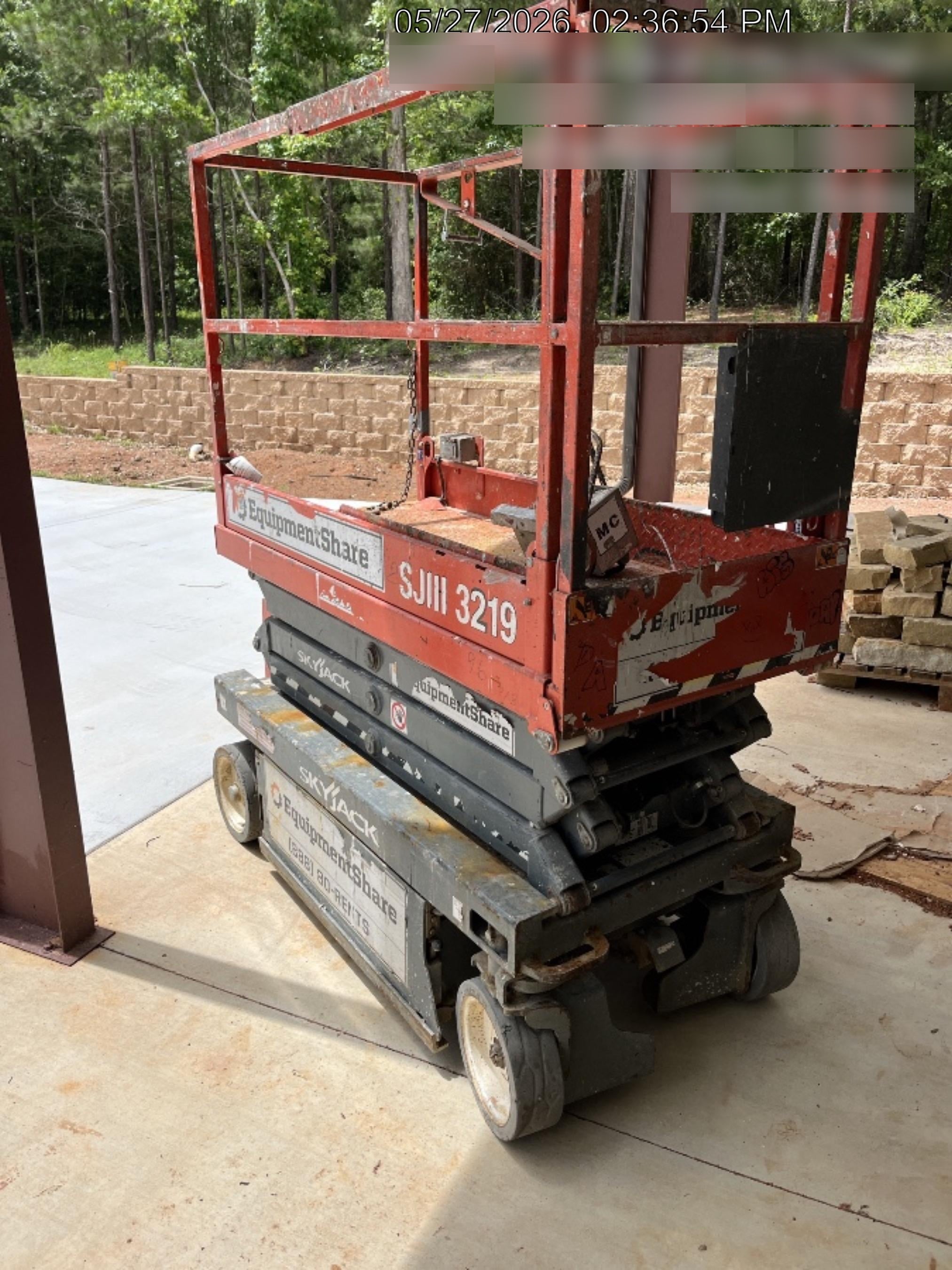 2019 Skyjack SJIII-3219 Standard w/Trojan Batteries