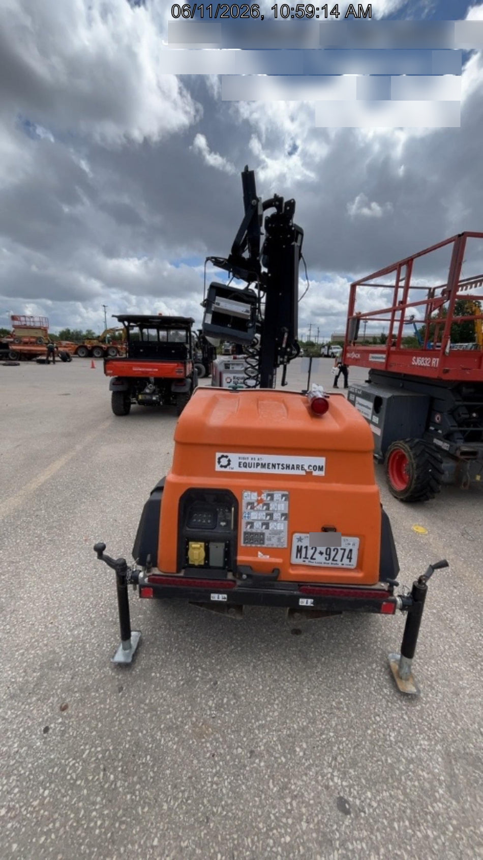 2023 Generac MLT2 Diesel, Flex Switch 120V Input, Powerzone Controller, (4) 320W LED Lights, 4kW Generator, 39.9 Gal Fuel Tank, 2" Ball, T3